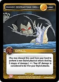 Orange Distracting Drill (Panini: Movie Collection) — Dragon Ball Z TCG Card Value