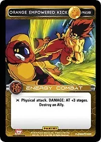 Orange Empowered Kick (Panini: Movie Collection)