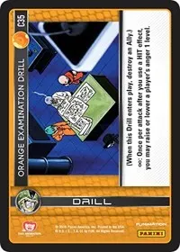 Orange Examination Drill (Panini: Perfection)
