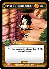 Orange Hiding Drill (Panini: Set 1)