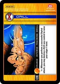 Orange Intense Training Drill (Panini: Evolution) — Dragon Ball Z TCG Card Value