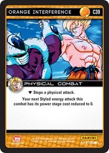 Orange Interference (Panini: Vengeance) — Dragon Ball Z TCG Card Value