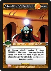 Orange Mini Ball (Panini: Heroes & Villains)