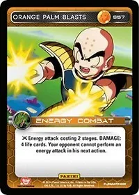 Orange Palm Blasts (Panini: Set 1) — Dragon Ball Z TCG Card Value