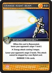 Orange Right Beam (Panini: Perfection)