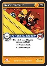Orange Sideswipe (Panini: Evolution)