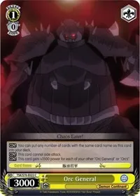Orc General (That Time I Got Reincarnated as a Slime) — Weiss Schwarz Card Value