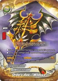 Orders Axe Wildaxe (Gargantua Awakened)