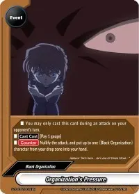 Organizations Pressure (S-TD-C02: Case Closed -Side:Black-)