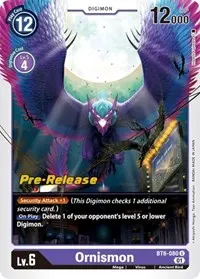 Ornismon (Double Diamond Pre-Release Cards)