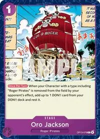 Oro Jackson (Carrying On His Will: 3rd Anniversary Tournament Cards) — One Piece Card Game Card Value