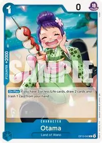 Otama (Carrying On His Will) — One Piece Card Game Card Value