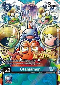 Otamamon 2025 Regionals Finalist (Digimon LIBERATOR)