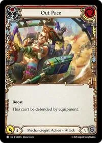 Out Pace (Silver Age Chapter 1) — Flesh & Blood TCG Card Value