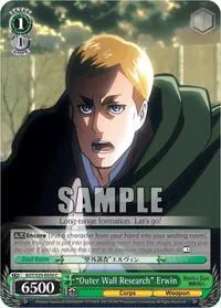 Outer Wall Research Erwin (Attack on Titan)