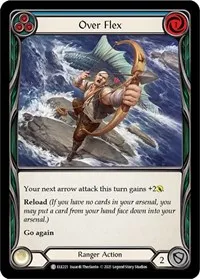 Over Flex Blue (Tales of Aria) — Flesh & Blood TCG Card Value