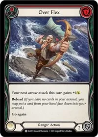 Over Flex Red (Tales of Aria) — Flesh & Blood TCG Card Value