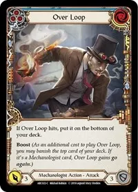 Over Loop Blue (Arcane Rising) — Flesh & Blood TCG Card Value