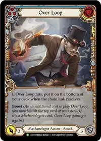 Over Loop Blue LGS034 (Flesh and Blood: Promo Cards)