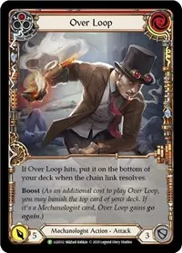 Over Loop Red LGS032 (Flesh and Blood: Promo Cards) — Flesh & Blood TCG Card Value