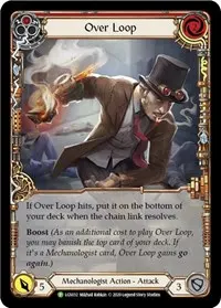 Over Loop Red LGS032 (Flesh and Blood: Promo Cards)