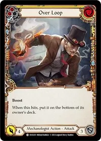 Over Loop Yellow (Bright Lights) — Flesh & Blood TCG Card Value
