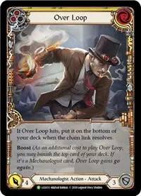 Over Loop Yellow LGS033 (Flesh and Blood: Promo Cards)