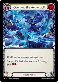 Overflow the Aetherwell Yellow (Rosetta) — Flesh & Blood TCG Card Value