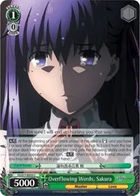 Overflowing Words Sakura (Fate/stay night [Heaven’s Feel] Vol.2)