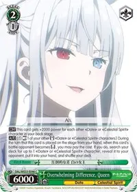 Overwhelming Difference Queen (Date A Bullet)