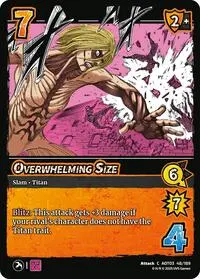 Overwhelming Size (Attack on Titan: Apocalypse)
