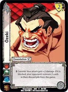 Ozeki (Street Fighter CCG) — UniVersus Card Value