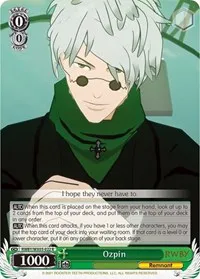 Ozpin (RWBY) — Weiss Schwarz Card Value