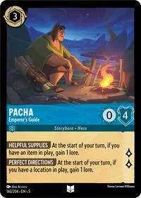 Pacha Emperors Guide (Shimmering Skies) — Lorcana TCG Card Value