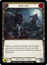 Pack Call (Classic Battles: Rhinar vs Dorinthea)