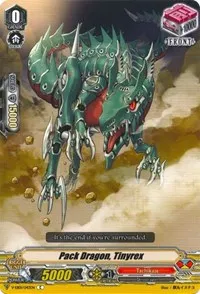 Pack Dragon Tinyrex (V-EB01: The Destructive Roar) — Cardfight Vanguard Card Value