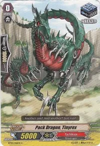 Pack Dragon Tinyrex (BT03: Demonic Lord Invasion) — Cardfight Vanguard Card Value