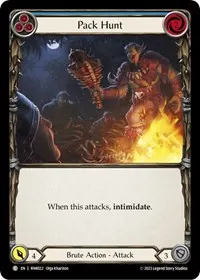 Pack Hunt Blue (Blitz Deck: Heavy Hitters - Rhinar)