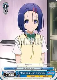 Packing Up Haruna (To Loveru Darkness 2nd)