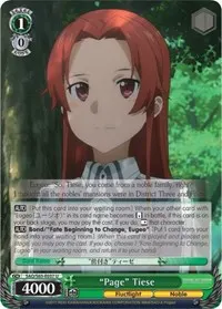 Page Tiese (Sword Art Online -Alicization-)