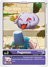 Pagumon (X Record Pre-Release Cards)