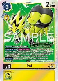Pal P 147 2024 Evolution Cup (Digimon Promotion Cards)