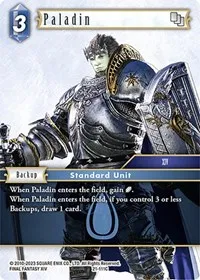 Paladin (Beyond Destiny) — Final Fantasy TCG Card Value