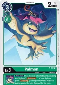 Palmon P 032 (Digimon Promotion Cards)