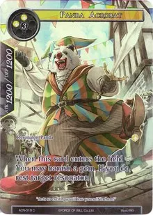 Panda Acrobat Full Art (Ancient Nights)
