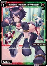 Pandada Phantom Terra Beast Parallel Foil (Interlude Diva)