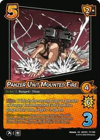 Panzer Unit Mounted Fire (Attack on Titan: Apocalypse)