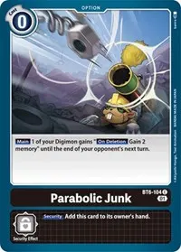 Parabolic Junk (Double Diamond)