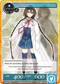 Paracelsus (Vingolf -Engage Knights-) — Force of Will Card Value