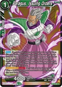 Paragus Issuing Orders (Fighter's Ambition)